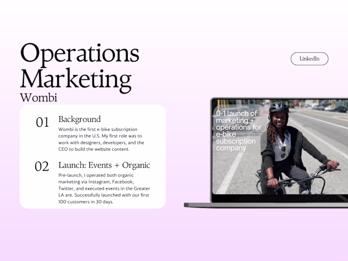 Launching Wombi — Building an E-Bike Startup from 0→1