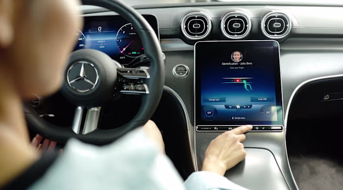 MBUX Multimediasystem at Mercedes-Benz