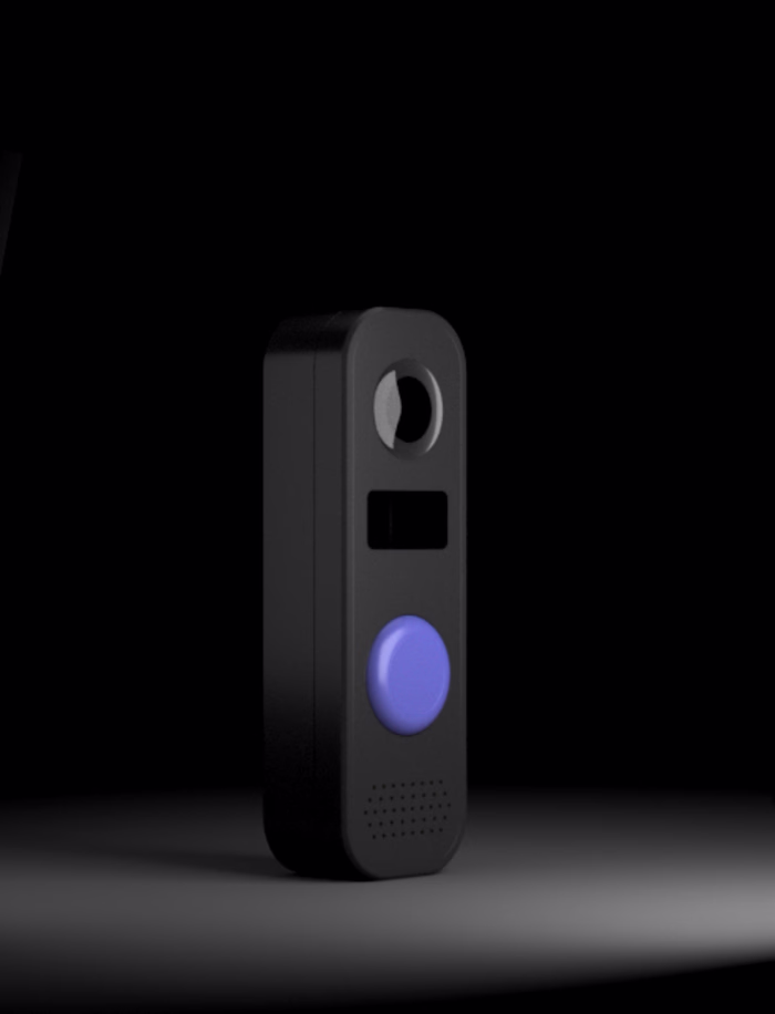 Designed a compact smart doorbell