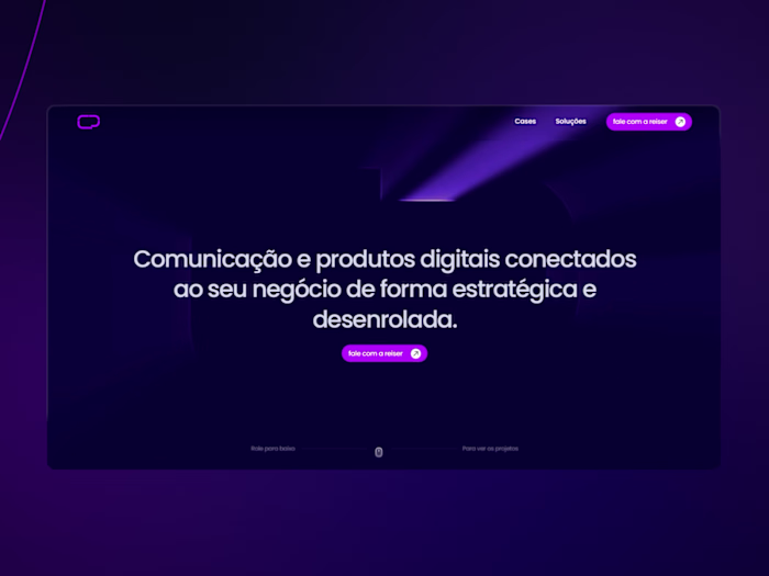 Website for Reiser Comunicação