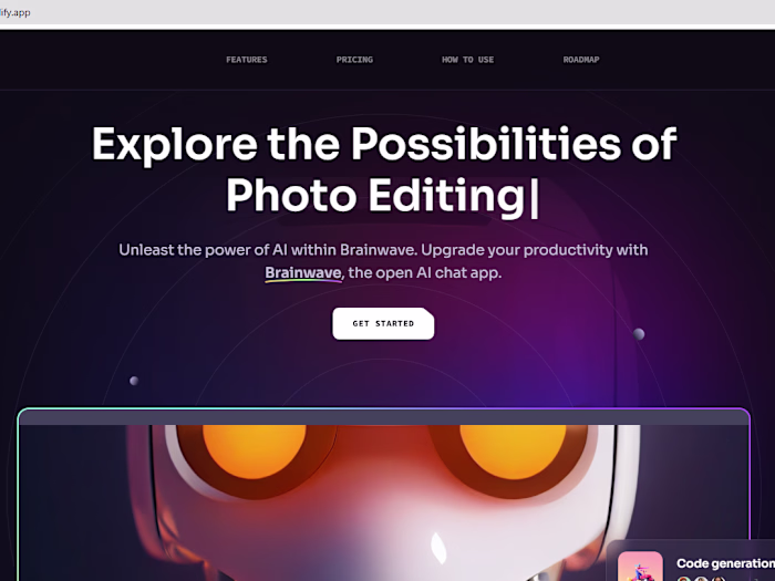 Brainwave the next video & picture generator