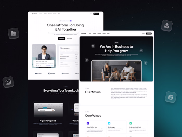 Gantit • A Smarter Dashboard for Task Management & Workflow Auto