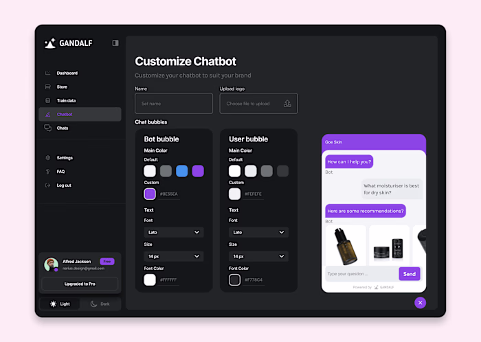 Gandalf AI - Your 24hrs personal sales assistant