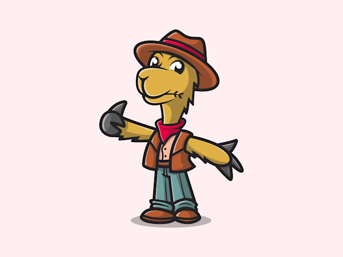 Cute Camel Illustration