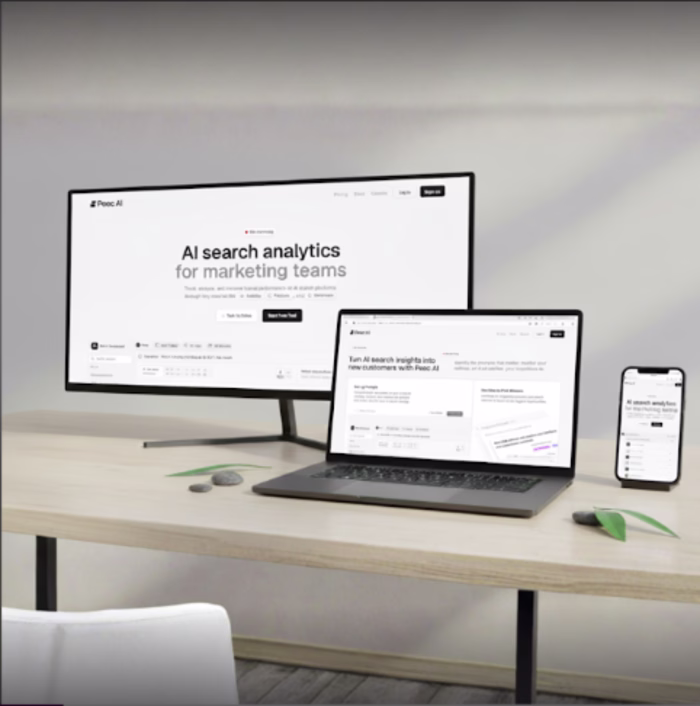 Perce AI Website Redesign