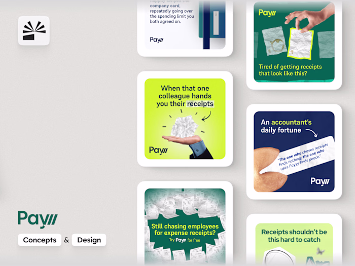 Ad Concepts + Designs for Payyy