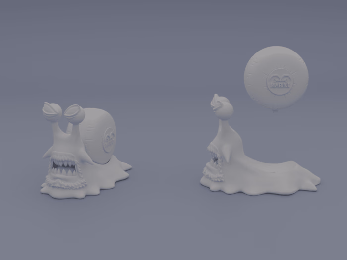 Custom 3D Printed Figurine Design