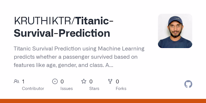 Titanic Survival Prediction Using Machine Learning