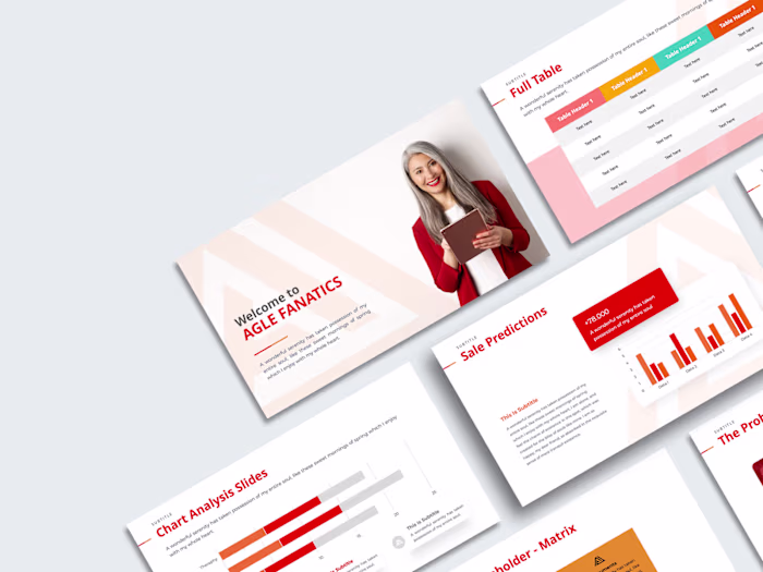 Minimalist PowerPoint Template Design