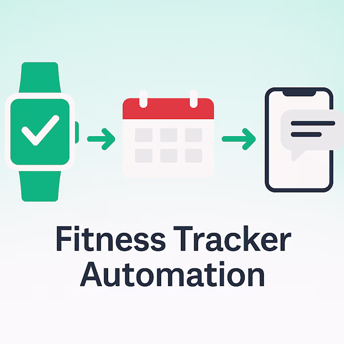 Fitness Tracker Automation