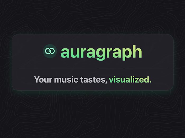 Auragraph.io - Web Application