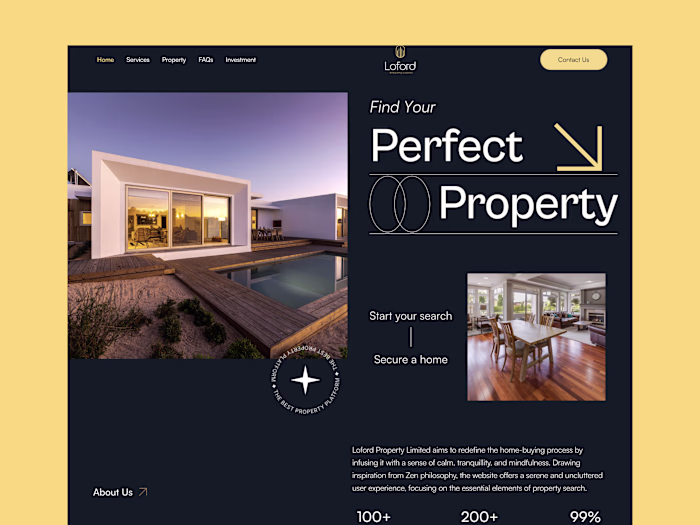 Premium Real Estate Website Development for Loford Properties