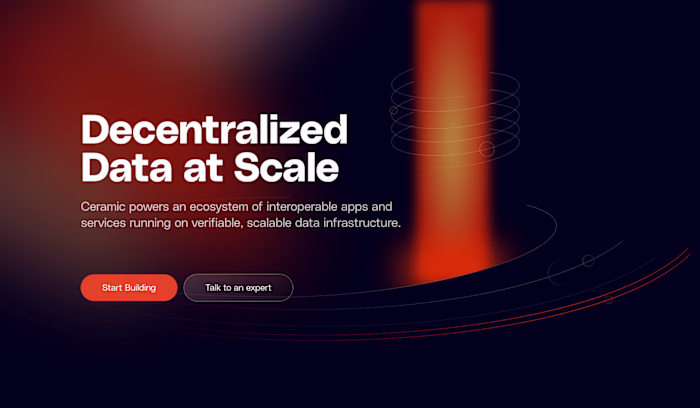 ceramic.network marketing website