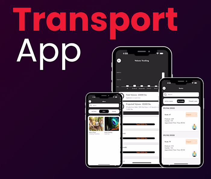 Transport App – Delivery & Social Platform for Drivers