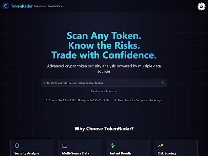 Crypto Token Security Analysis Tool Development