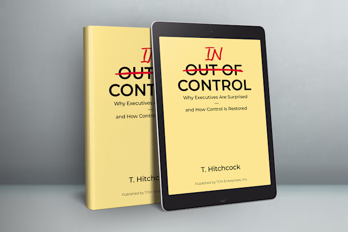 Book Cover Design | Executive Leadership & Decision-Making