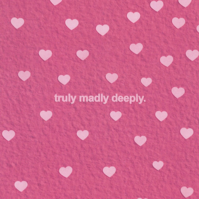 "truly madly deeply" - Poster Design