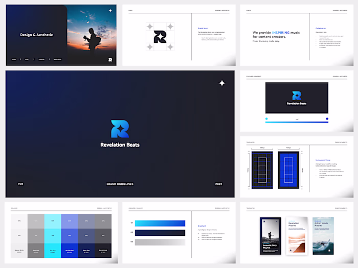 Revelation Beats (Medium Brand Design)