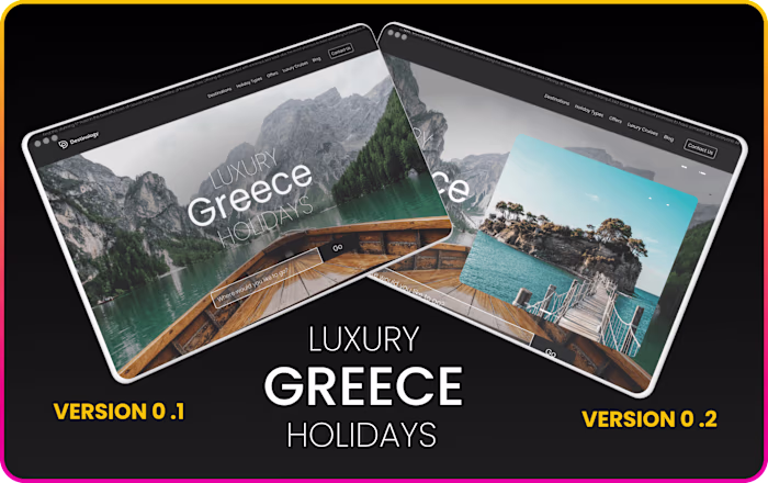 Destinology ui redesign