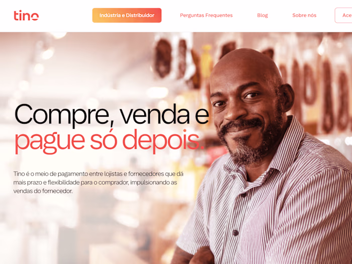 Site do Tino | Para Lojistas e Fornecedores