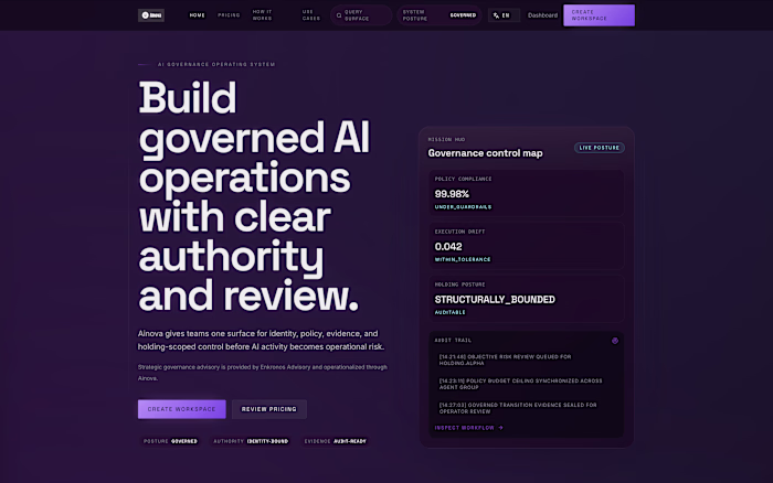 AINOVA is a Governance Operating