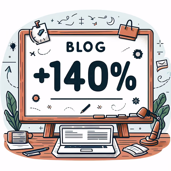 Blog Traffic Amplification: 70% Growth in Nine Months