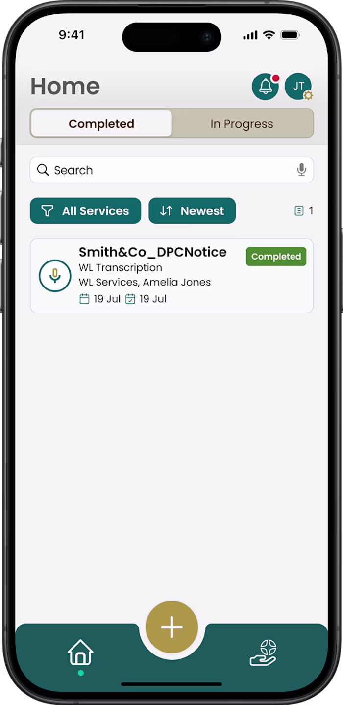 Dictation App