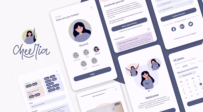 Mental Health App Design