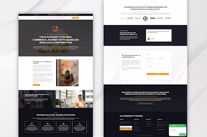 GS Commodity Trading WordPress Website Design & Development