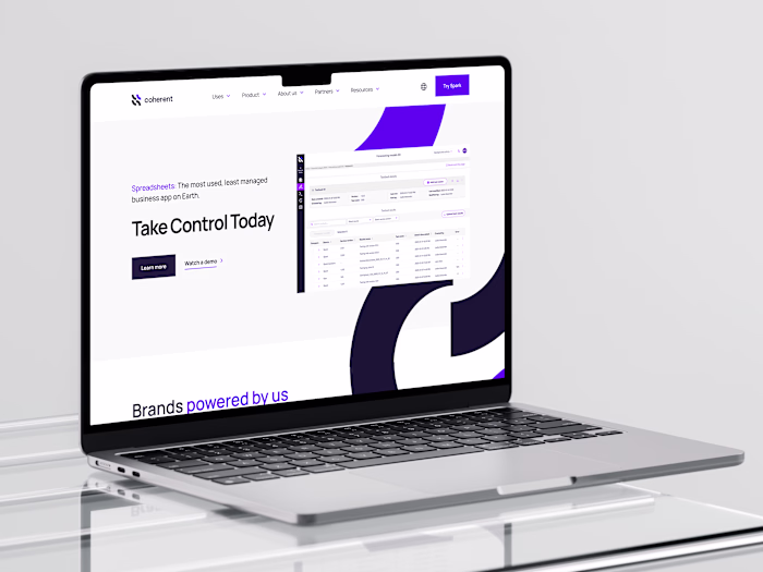 Coherent Website Redesign