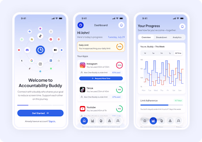 created a smooth user interface that connects users with a s...
