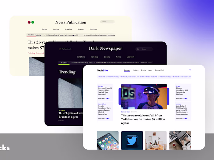 News Publication WordPress Theme