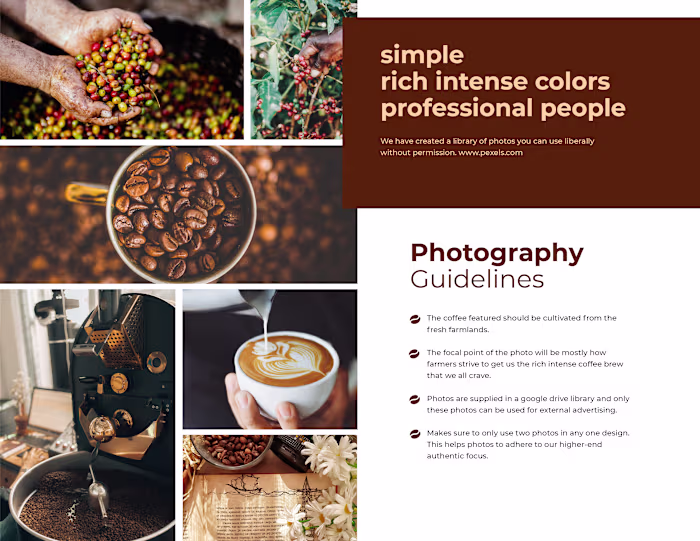 Candelario's Coffee- Branding Guidelines :: Deck Design