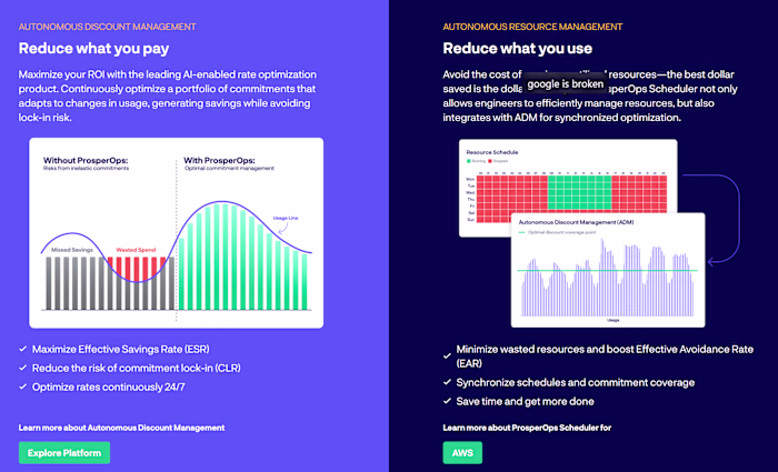ProsperOps Marketing Website Optimization