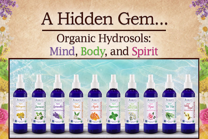 Hydrosol Product Descriptions for Amrita