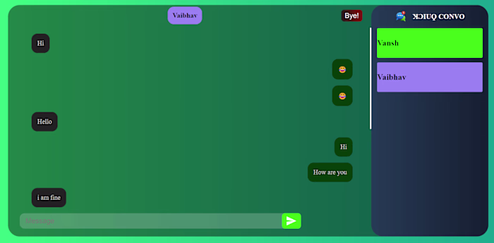 
Full Stack Chat WebApp