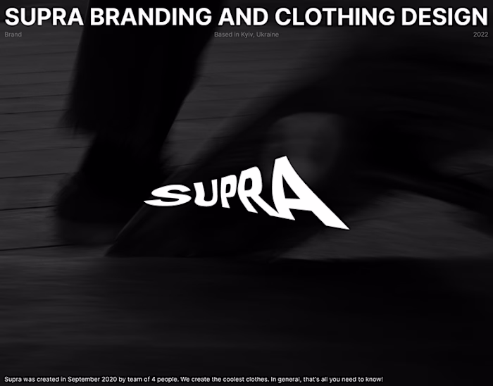 Supra | Brand Identity