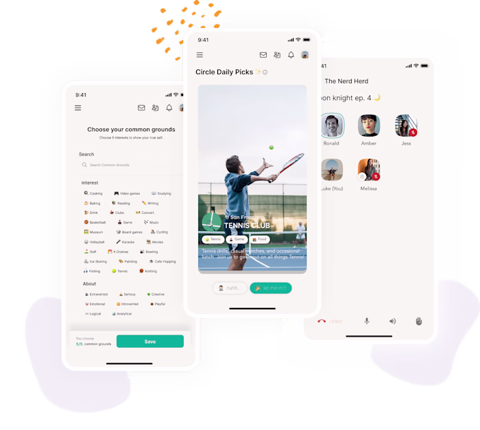 Social Circles Matchmaking App