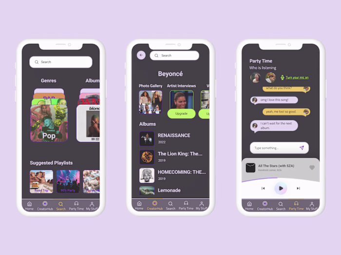 TurnTable UI/UX Design