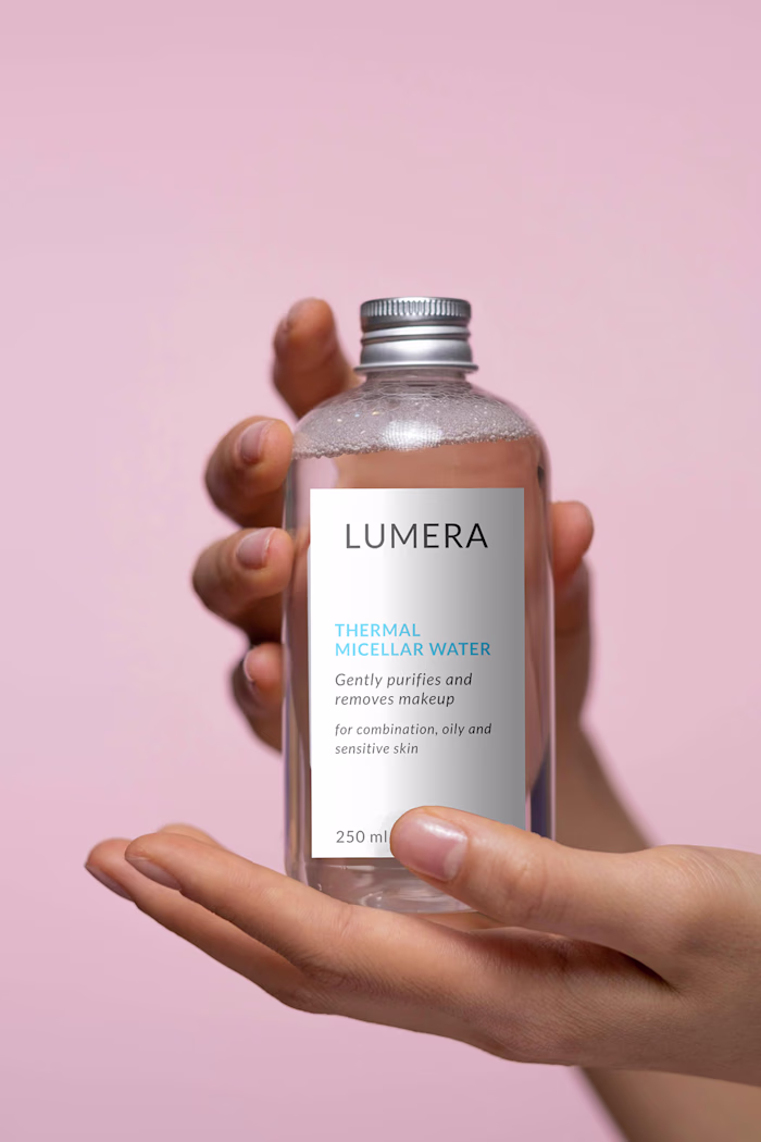 Skincare packaging + marketing collateral