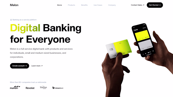 Webflow Website Development for Fintech Company