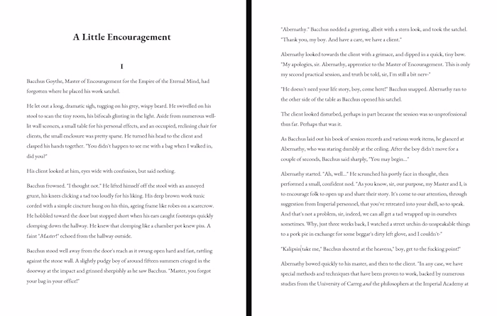 Fantasy Short Stories and Poems