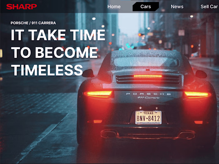 Sharp Website Design