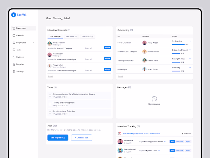 Ultra Sleek HR Management Software