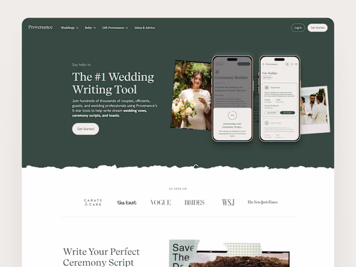 Webflow Website, CRO & SEO for an AI Startup - Provenance