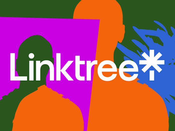 Linktr.ee site build in Webflow