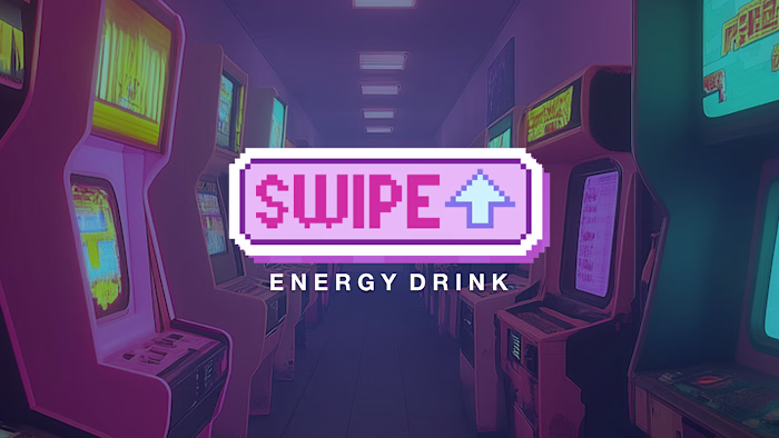 Swipe ''Level Up'' Energy Drink