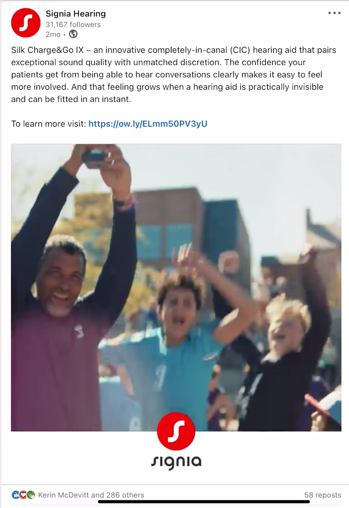 Product Launch - WSA Signia Brand Hearing Aids 