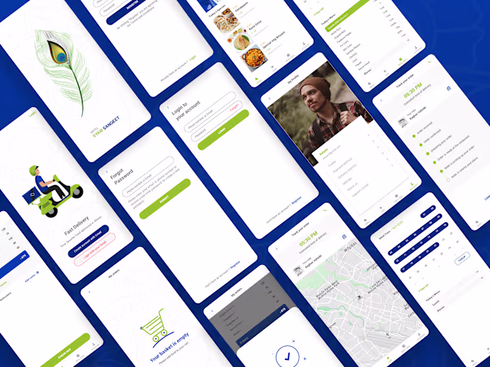 Local food delivery app