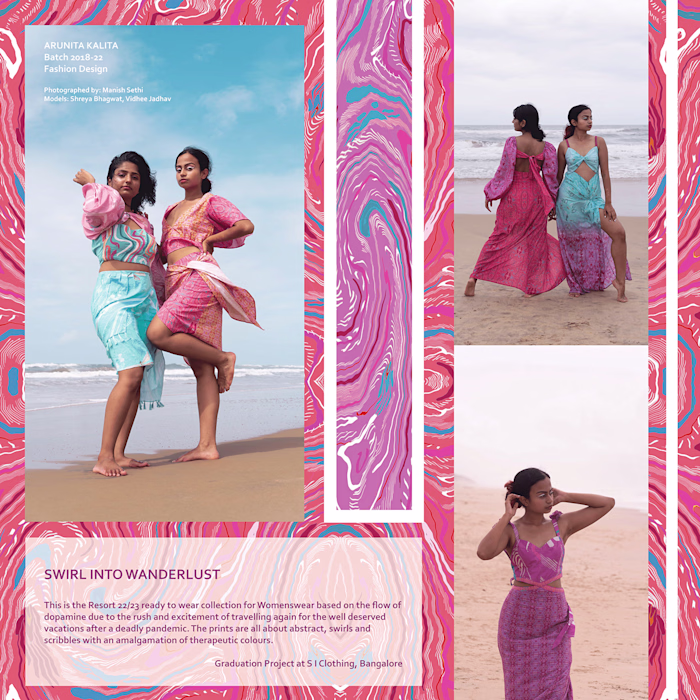 Swirl Into Wanderlust- Resort 22/23 on Behance